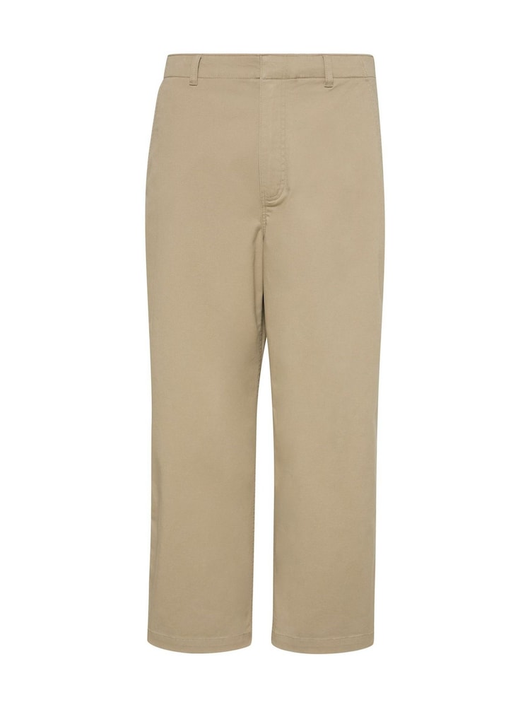 Calvin Klein Brown 90s Loose Cropped Chino Trousers - Image 6 of 6