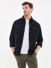 Threadbare Black Lightweight Jacket - Image 1 of 4