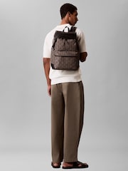 Calvin Klein Water Repellent Logo Jacquard Backpack - Imagen 1 de 3