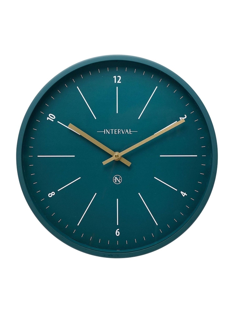 Widdop Emerald Metal Wall Clock - Image 2 of 4