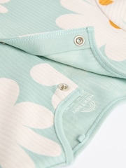 Yellow Baby Printed Footless 100% Cotton Sleepsuits 3 Pack (0mths-3yrs) - Image 5 of 8