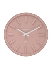 Widdop Pink Minimalist Wall Clock - Image 2 of 6