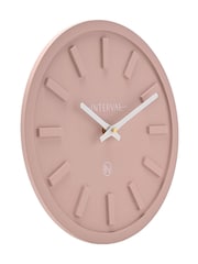 Widdop Pink Minimalist Wall Clock - Image 3 of 6