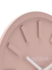 Widdop Pink Minimalist Wall Clock - Image 4 of 6