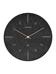 Widdop Black Resin Wall Clock - Image 2 of 4