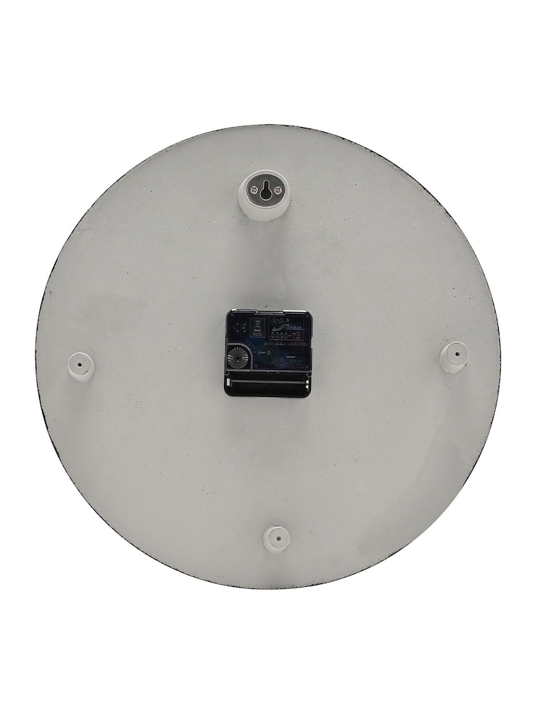 Widdop Black Resin Wall Clock - Image 4 of 4