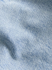Mid Blue Denim Bomber Jacket - Image 7 of 7