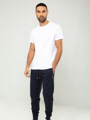 Pantaloni de sport basic din bumbac Threadbare Blend - Imaginea 2 din 5