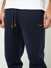 Pantaloni de sport basic din bumbac Threadbare Blend - Imaginea 4 din 5