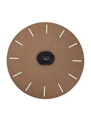 Widdop Brown Wooden Wall Clock - Image 3 of 3