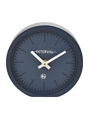 Widdop Navy Blue Minimalist Desk Clock - Image 2 of 4