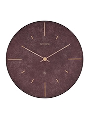 Widdop Amethyst Resin Wall Clock - Image 2 of 4