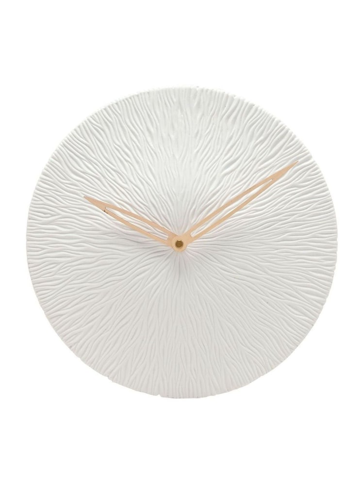 Widdop White Porcelain Wall Clock - Image 2 of 5