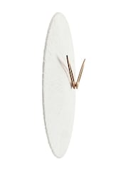 Widdop White Porcelain Wall Clock - Image 3 of 5
