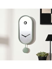 Widdop Green Interval Cuckoo Clock With Pendulum - Image 1 of 7