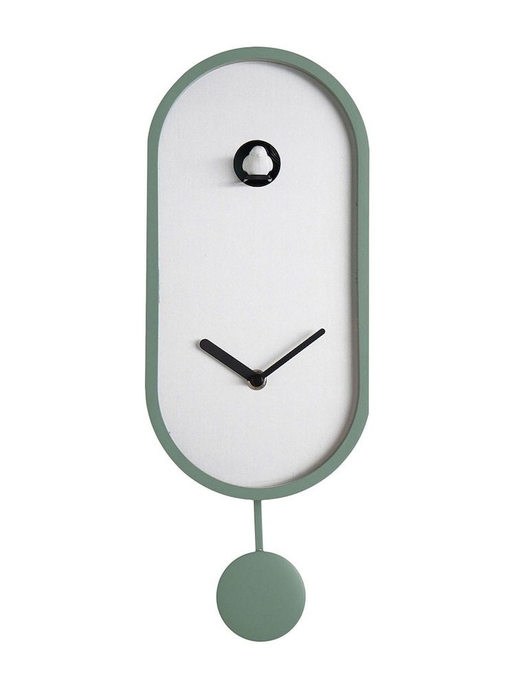Widdop Green Interval Cuckoo Clock With Pendulum - Image 2 of 7