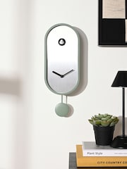 Widdop Green Interval Cuckoo Clock With Pendulum - Image 6 of 7