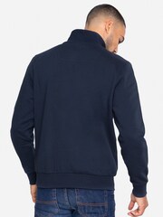 Bluză flaușată Threadbare Patrick cu fermoar scurt - Imaginea 2 din 4