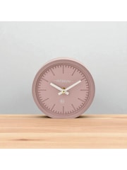 Widdop Pink Minimalist Desk Clock - Image 1 of 4