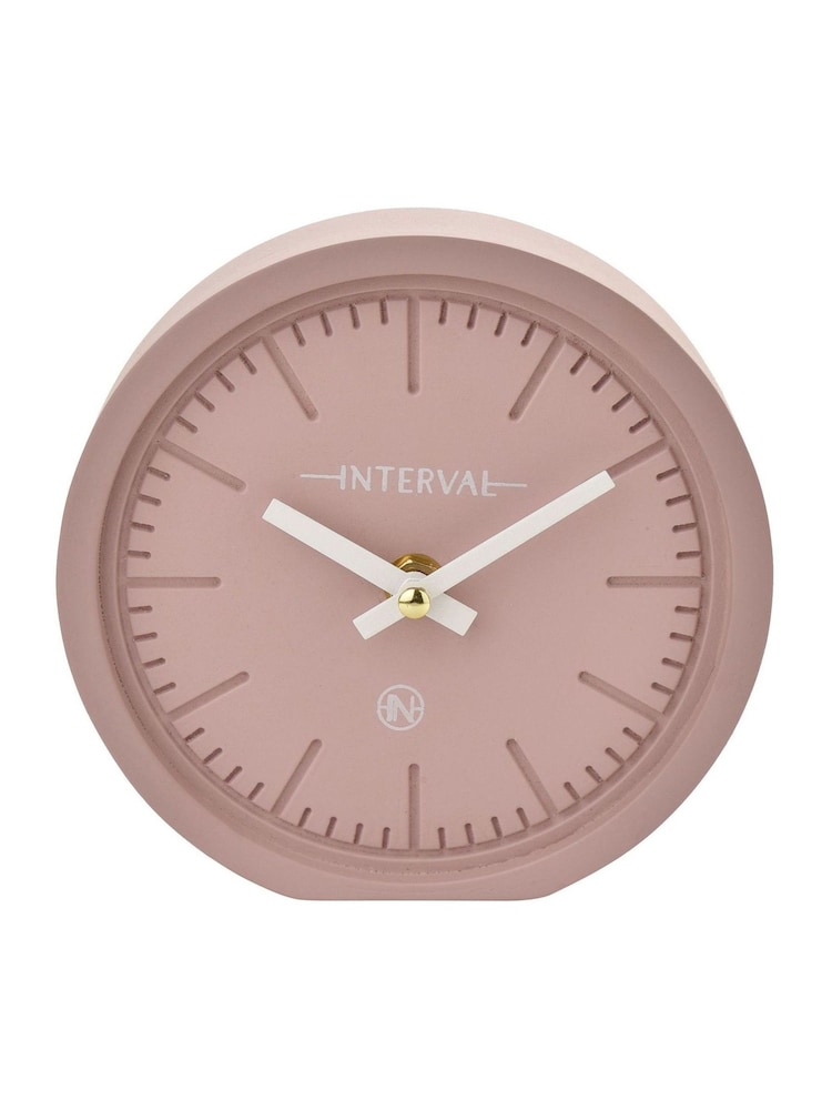 Widdop Pink Minimalist Desk Clock - Image 2 of 4