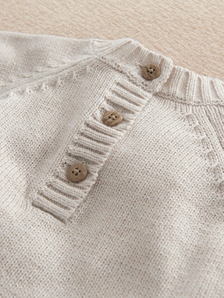 Mamas & Papas Train Knitted Jumper & Leggings Set - Bild 7 von 7 Mamas & Papas Train Knitted Jumper & Leggings Set - Bild 7 von 7