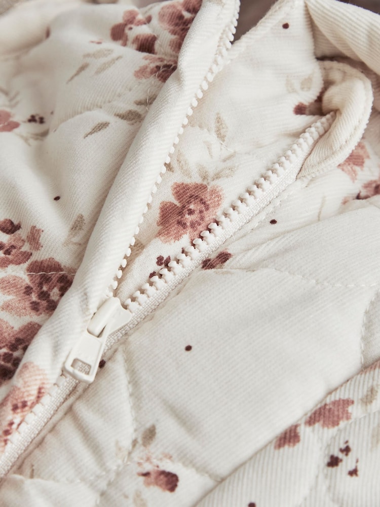 Mamas & Papas Ditsy Print Pramsuit - Slika 3 od 3 Mamas & Papas Ditsy Print Pramsuit - Slika 3 od 3