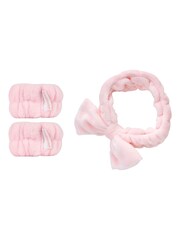 Brush Works Spa Headband Wrist Wash Band Set (Worth £12) - Image 2 of 5