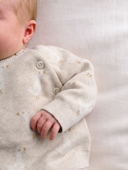 Mamas & Papas Duck Knitted Top & Leggings Set - Imaginea 2 din 8