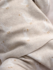 Mamas & Papas Duck Knitted Top & Leggings Set - Imaginea 8 din 8
