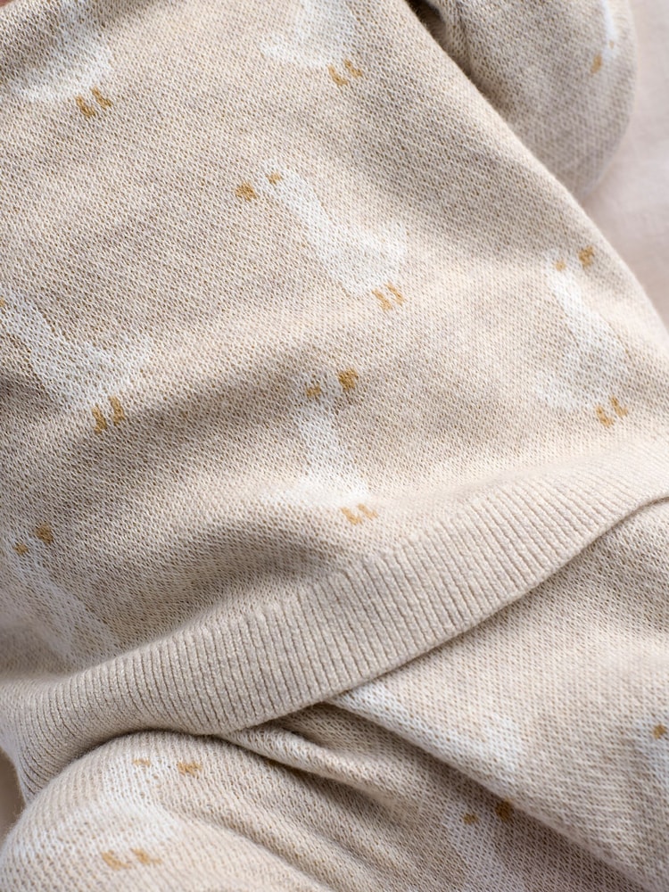 Mamas & Papas Duck Knitted Top & Leggings Set - Imaginea 8 din 8