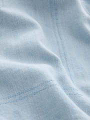 Mid Blue Button Through Denim Playsuit - Image 5 of 6