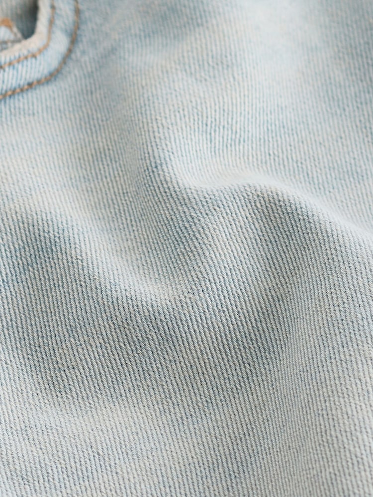 Pink Tint Super Soft Raw Hem Denim Shorts - Image 6 of 6