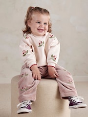 Mamas & Papas Cream Berry Sweatshirt - Image 2 of 6