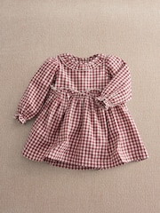Mamas & Papas Red Gingham Dress - Image 7 of 9