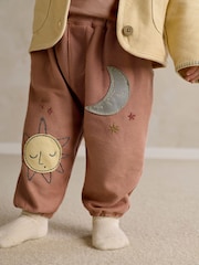 Mamas & Papas Brown Applique Trousers - Image 1 of 6