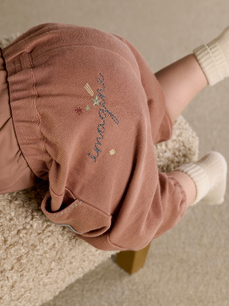 Mamas & Papas Brown Applique Trousers - Image 2 of 6