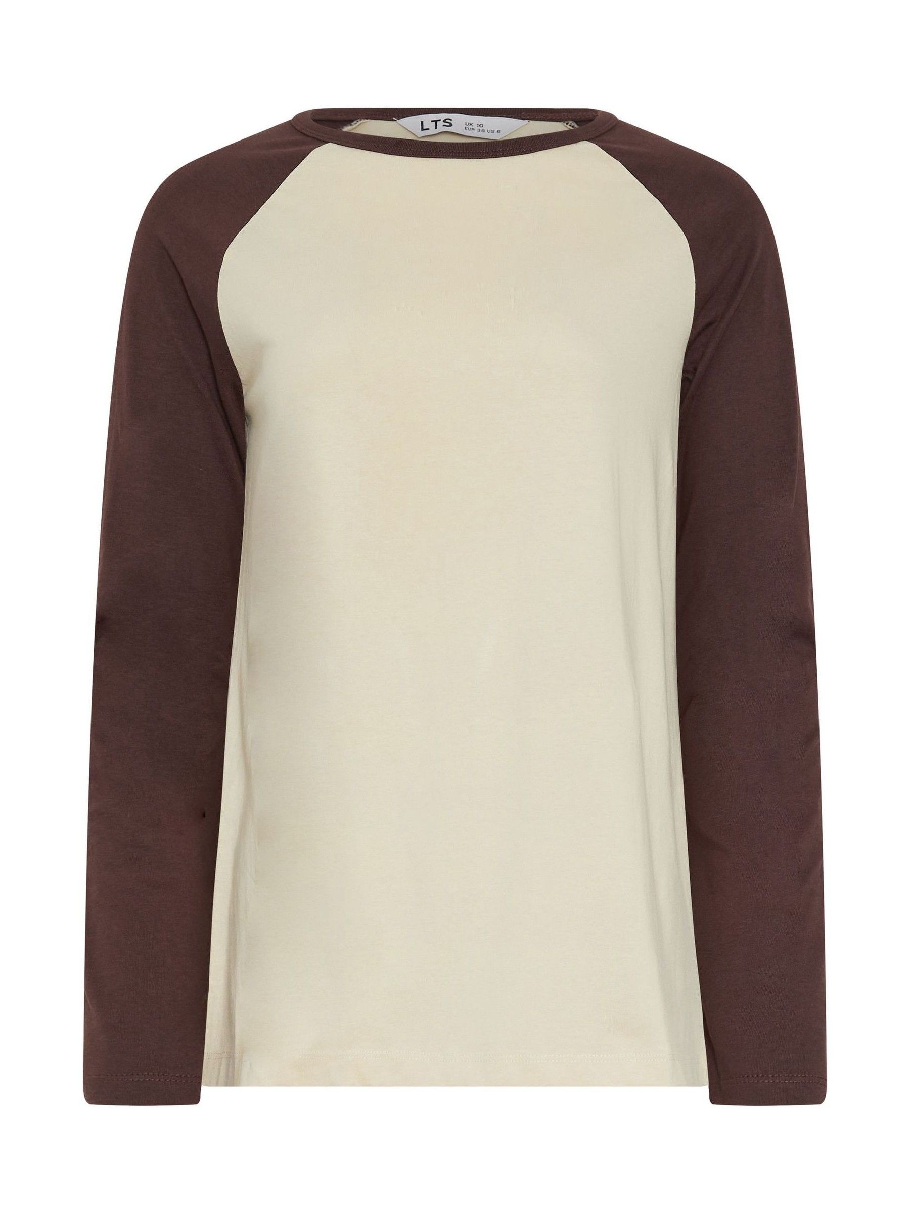 Buy Long Tall Sally Brown Raglan T-Shirt from Next USA