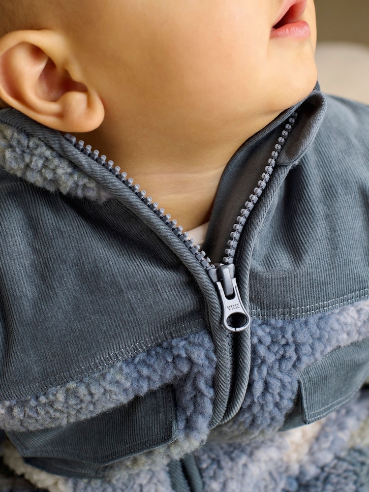 Mamas & Papas Blue Gingham Pramsuit - Image 2 of 8 Mamas & Papas Blue Gingham Pramsuit - Image 2 of 8