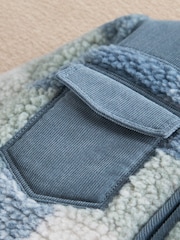 Mamas & Papas Blue Gingham Pramsuit - Image 8 of 8