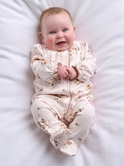 Mamas & Papas Large Floral Print Sleepsuit - Bilde 1 av 7