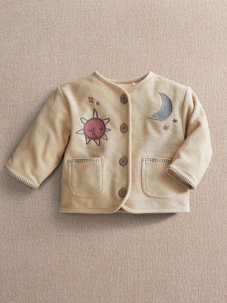 Mamas & Papas Cream Imagine Jacket - Image 1 of 6