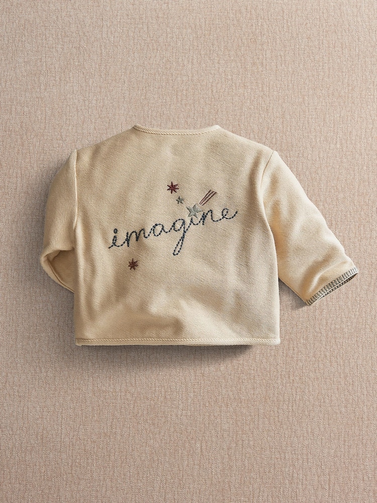Mamas & Papas Cream Imagine Jacket - Image 2 of 6