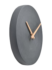 Widdop Grey Cement Wall Clock - Image 3 of 5