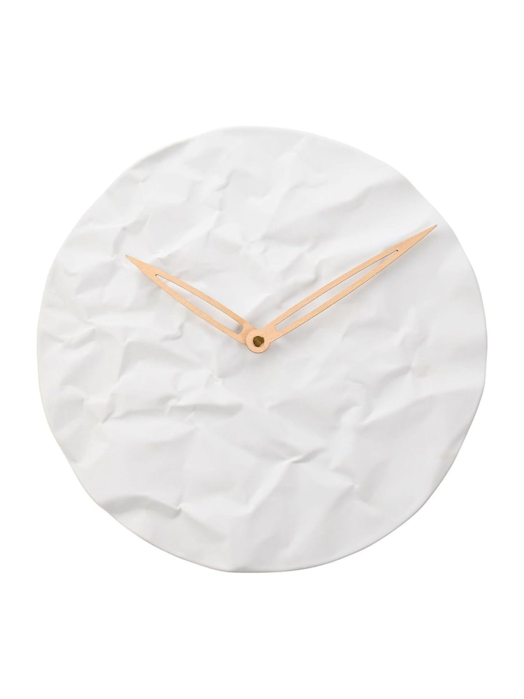 Widdop White Porcelain Wall Clock - Image 2 of 2