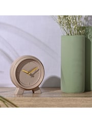 Widdop Brown Ceramic Mantle Clock - Image 1 of 4
