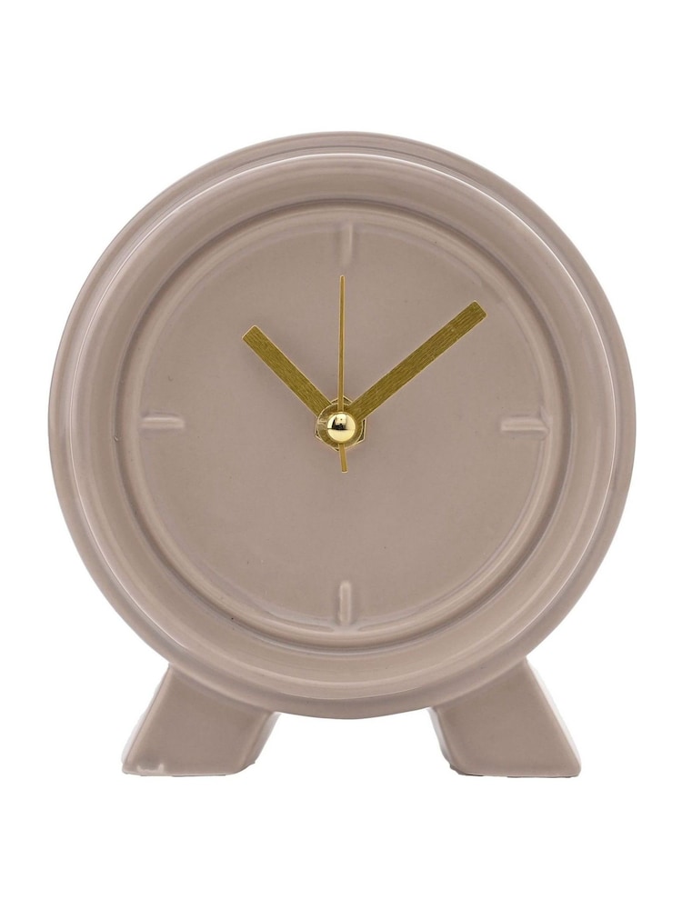 Widdop Brown Ceramic Mantle Clock - Image 2 of 4