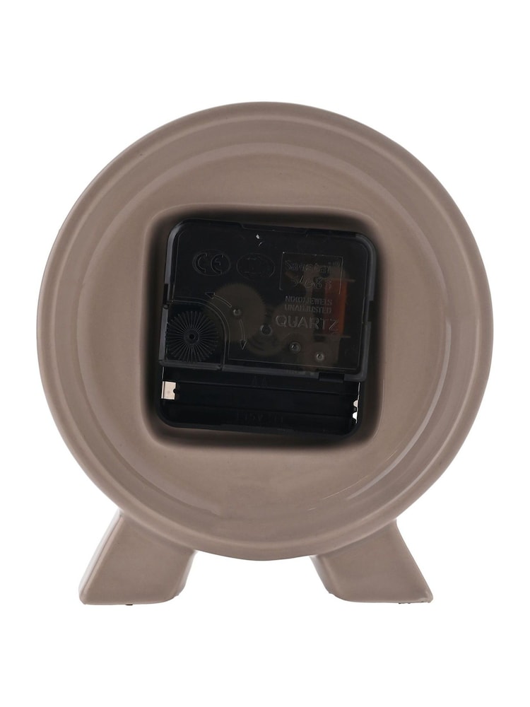 Widdop Brown Ceramic Mantle Clock - Image 4 of 4