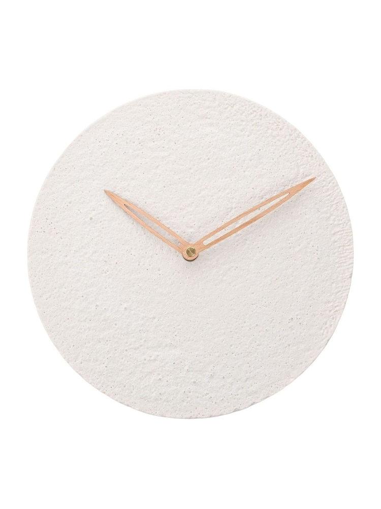 Widdop White Porcelain Wall Clock - Image 2 of 2