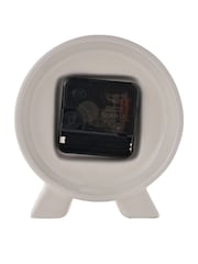 Widdop Cream Ceramic Mantle Clock - Image 4 of 4