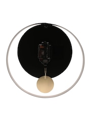 Widdop Black Pendulum Wall Clock - Image 5 of 6